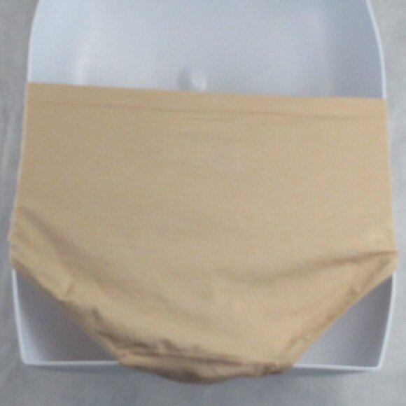 Jockey Women's Smooth Seamless Hi Cut Brief Panty, Light Nude 4, XXL / Size 9 - Picture 2 of 5